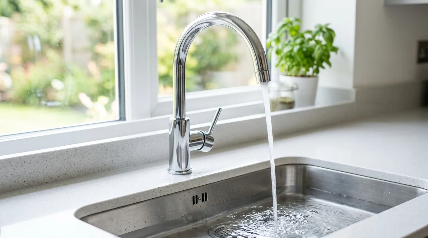 Local Plumbing Master Pros same day plumber fixing a faucet in Grottoes, VA